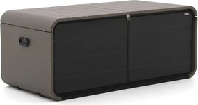 Tuin opbergbox Kees Smit | Spatwaterdicht | Kussenbox | Kunststof | Grijs - Antraciet | 160x75cm | Kees Smit Tuinmeubelen