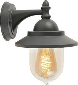 Smart buitenwandlamp donker grijs incl. Wifi ST64 - Oxford