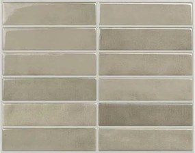 Tegelsticker Beige Langwerpig - 29 cm x 22.9 cm x 0.11 cm | 0.07 kg | Paneli zelfklevende steenstrips