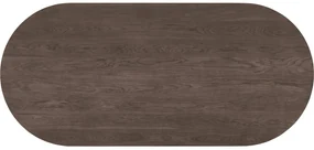 Goossens Excellent Eettafel Floyd, Semi rond 220 x 100 cm