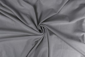 Hoeslaken flanel - 100% katoen - 90x200 - grijs