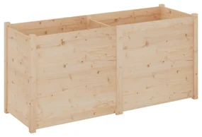 vidaXL Plantenbak 150x50x70 cm massief grenenhout