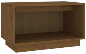vidaXL Tv-meubel 60x35x35 cm massief grenenhout honingbruin