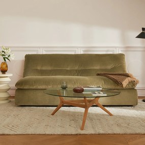 3-zits modulaire sofa in linnen fluweel, GIULIANO