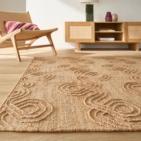 Vloerkleed in jute, Belby