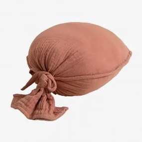 Lacour Kinderlinnen Kussen Terracotta Mousse - Sklum