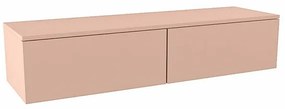 Mondiaz ALAN MODULE Wastafelonderkast - 140x41x30cm - 2 lades - push to open - Rosee A45294Rosee