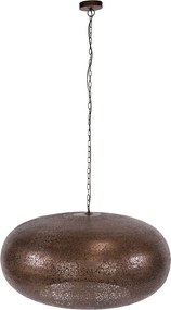 Kopere Hanglamp Met Metalen Kap 90cm