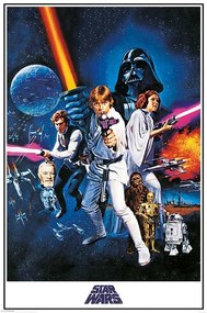 Poster Star Wars A New Hope - One Sheet, (61 x 91.5 cm)