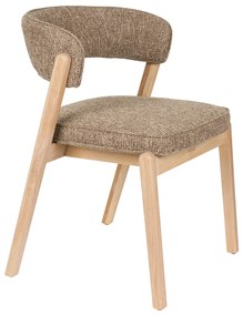 Zuiver Bright Design Eetkamerstoel Eiken Bruin