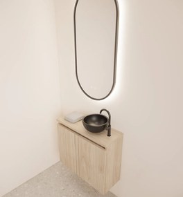 Gliss Design Echo toiletmeubel 60cm kastanje