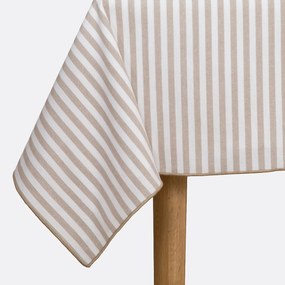 Gestreept tafelkleed geweven-geverfd, 30% gerecycled katoen, SOIZIC