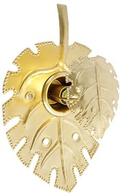 Design wandlamp antiek goud - Carballo