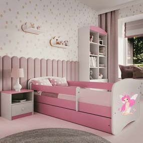 Peuter Roze Eenpersoonsbed BabyDreams - Voor Kinderen Kinderen Peuter Junior 5060504986489 Children's Beds Home, 140x70, Nee, Geen Children's Beds Hom