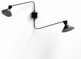 Wandlamp 2 armen, Voltige