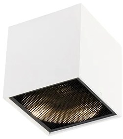 Design opbouwspot wit GU10 111mm - Box Honey