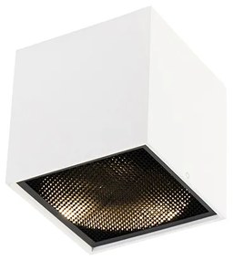 Design Spot / Opbouwspot / Plafondspot wit - Box Honey Design GU10 kubus / vierkant Binnenverlichting Lamp