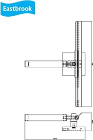 Eastbrook Rimini messing wisser chroom