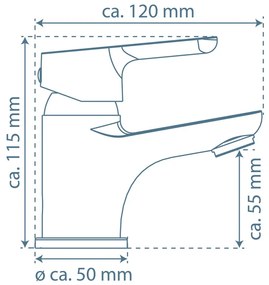 Schutte Vico fonteinkraan chroom