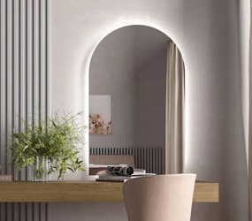 Muebles Emile ovale spiegel met LED-verlichting 70x110cm