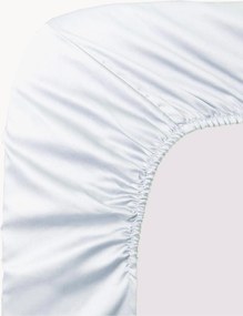 Boxspring hoeslaken Ava, katoensatijn, H 40 cm