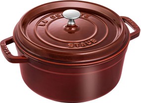 Staub La Cocotte Cocotte 24 cm / 3,7 l, Rond, Grenadine rood - La Cocotte - Staub