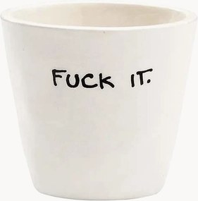 Espressokopje Fuck It van keramiek