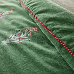 Gematelasseerd dekbed in gerib fluweel Dylis