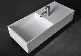 SSI Design Connecticut wastafel Solid Surface 75x32,5x15cm