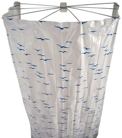 RIDDER Douchecabine Ombrella 200 cm Blauw 58203
