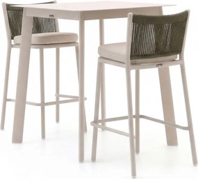 + 15% kassakorting | Barset Manifesto | 2 personen | Tuinset aluminium | 3-delig | Kees Smit Tuinmeubelen