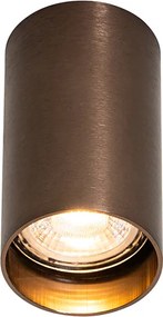 Smart opbouwspot donkerbrons incl. Wifi GU10 50 mm - Tuba