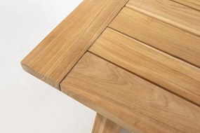 Taste by 4 Seasons Belmond tuinset naturel met Noah tafel teak blad 260 × 100 cm SALE      beige weerbestendig