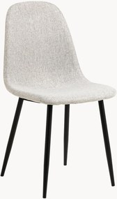 Gestoffeerde eetkamerstoelen Celia, 4-delig
