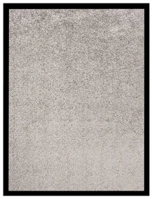 vidaXL Deurmat 40x60 cm grijs