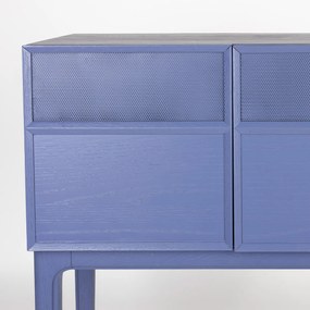 Zuiver June Paarse Design Kast Op Hoge Poten - 80x45x100cm.