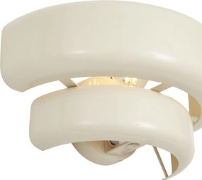 Retro wandlamp beige - Ophelia