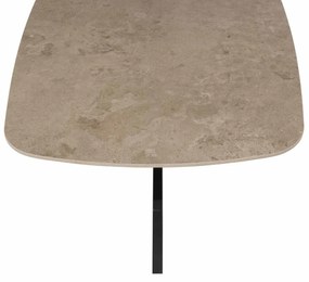 Taste by 4 Seasons Prado tuintafel antraciet met keramisch blad in barrelvorm 240 x 105 cm  Tuintafel    beige weerbestendig