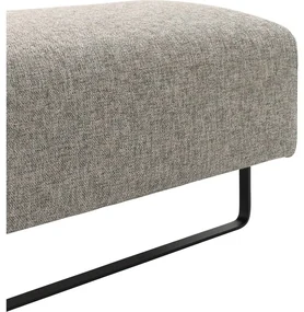 Goossens Hocker Montreal, 94 x 61 cm, 47 cm hoog