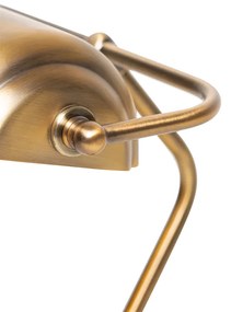Klassieke tafellamp/notarislamp brons - Banker Klassiek / Antiek E27 Binnenverlichting Lamp