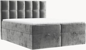 Handgemaakt chenille divan bed Essence met opbergruimte, H4