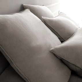 Dekbedovertrek in zuiver gewassen hennep, Helm