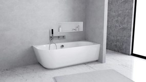 Polysan Sussi half vrijstaand bad rechts 170x70cm wit