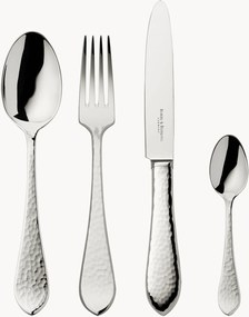 Handgemaakte bestekset Martelé, in verschillende maten