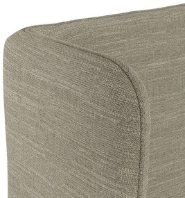 Kofferbed in linnen met ophefbare bedbodem, Robwig