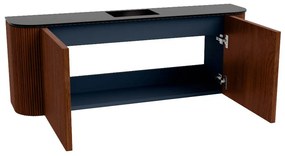 Mondiaz Joya 115cm toiletmeubel ronding links/rechts ruby met wastafel faye midden 1 kraangat urban