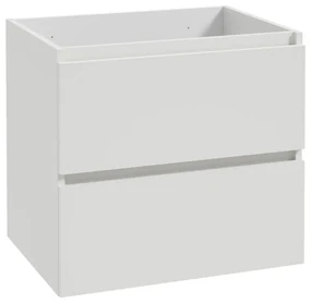 Fontana Proma badkamermeubel 120cm met zwarte waskommen en LED spiegel mat wit