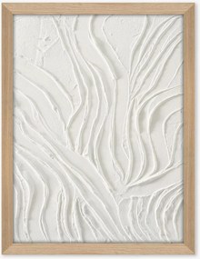 Handgeschilderd ingelijst canvas White Dune