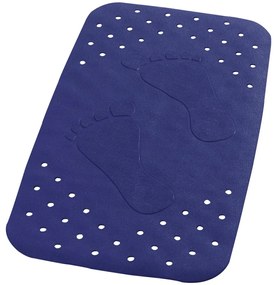 RIDDER Badmat anti-slip Plattfuß 72x38 cm blauw 67063