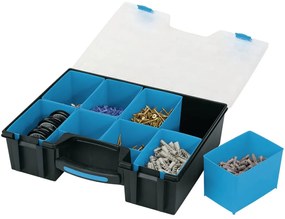 Draper Tools 8-delige Organizer met vakken 41,5x33x11 cm zwart